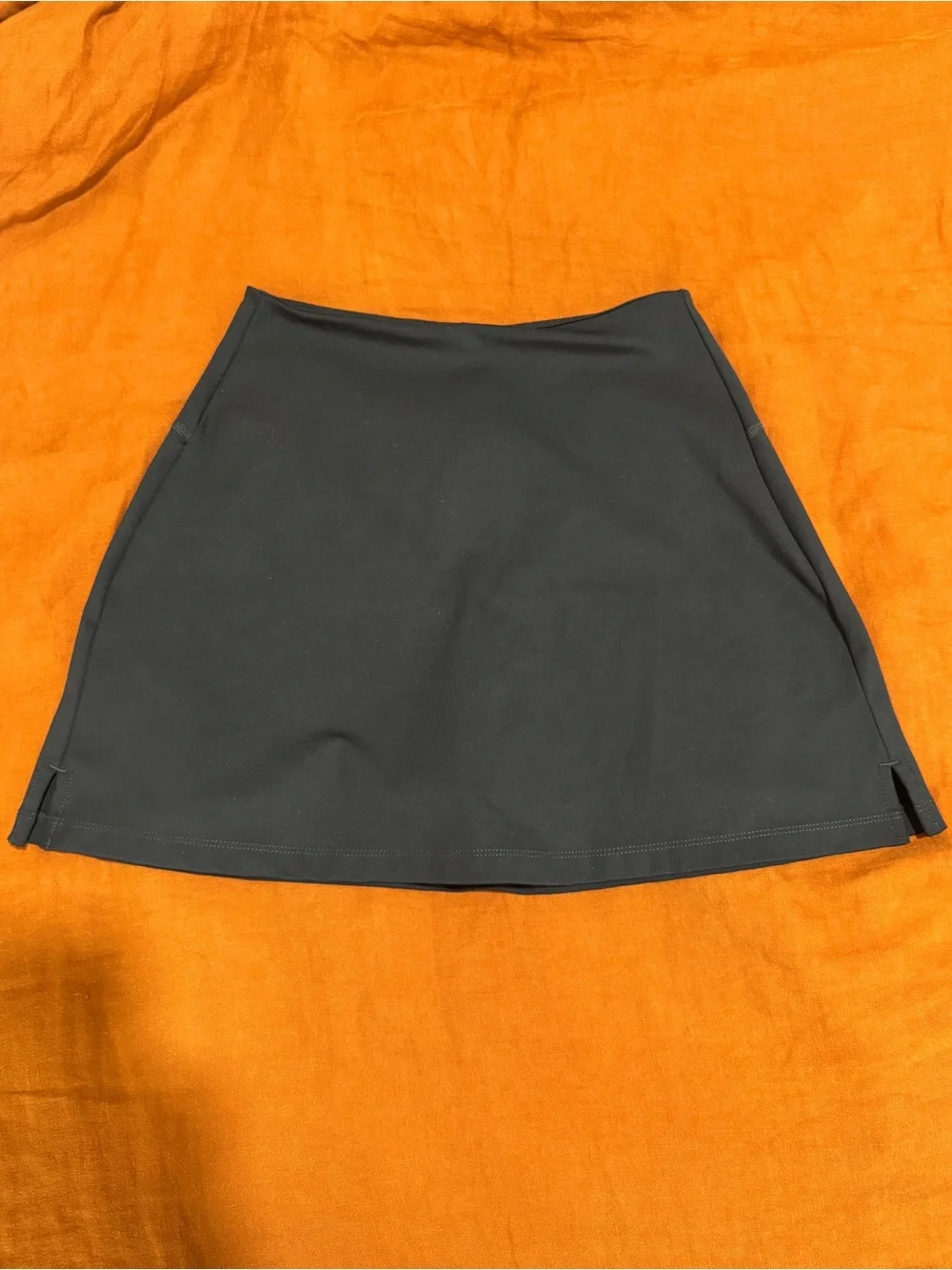 Girlfriend Collective Navy Skort